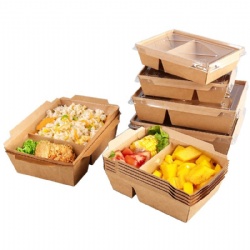 customize Disposable Food Containers Restaurant Customized Food Packaging Take Out Fast Food Box