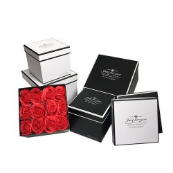 Hot Sale square  Flower Box Paper Box for Fresh Flower Packaging